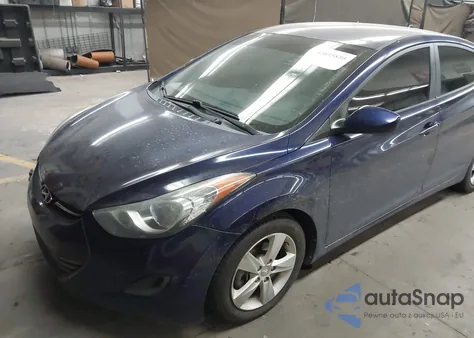 2013 Hyundai Elantra Gls z USA, uszkodzony, nr VIN 5NPDH4AE4DH343740